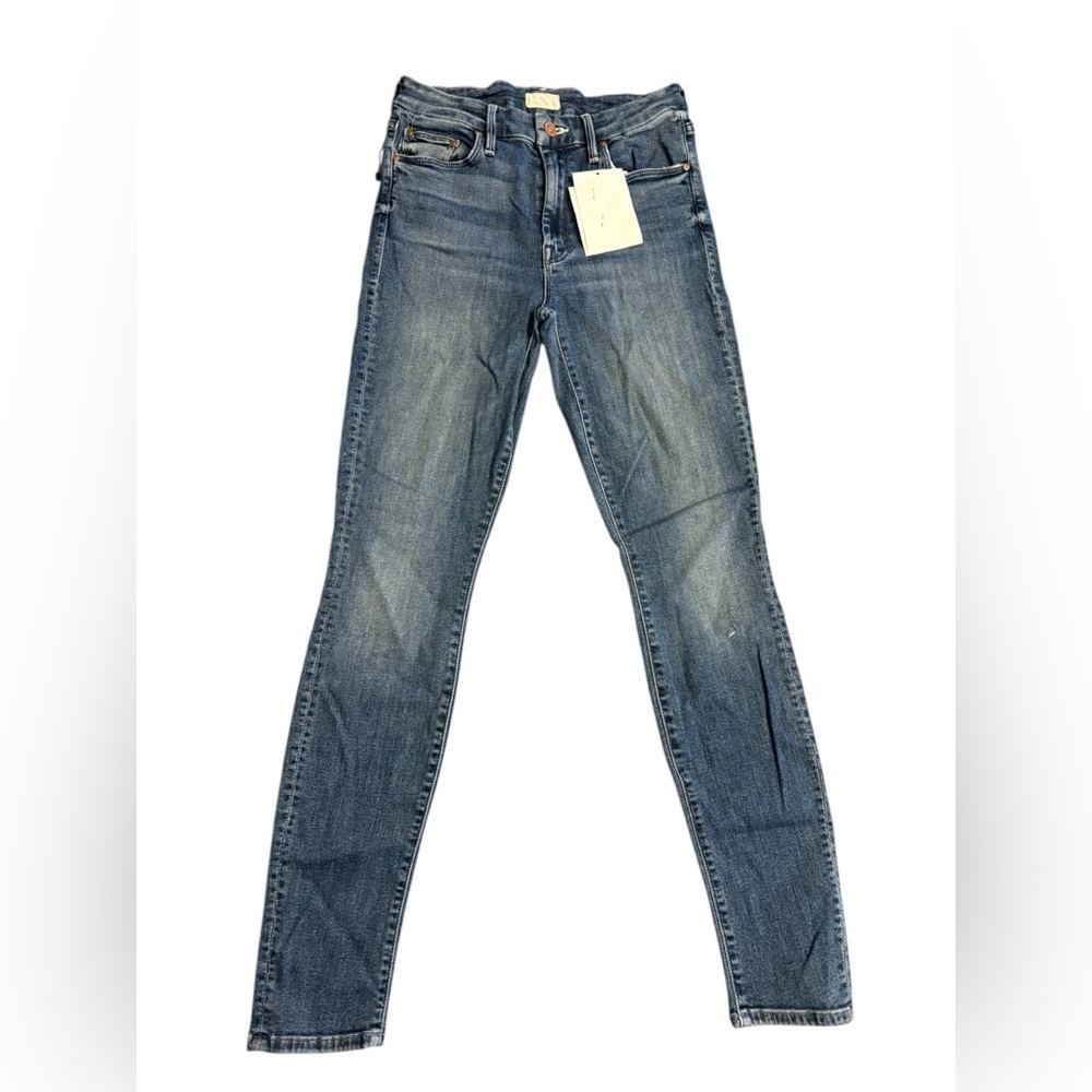 MOTHER The Looker Blue Skinny Jeans - Picture 6 of 14